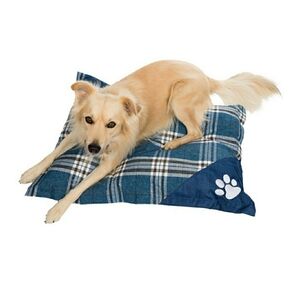 NWT Duck River Textile Pet Bed Denim Pattern